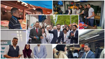 DENK Partisi Seçim Kampanyasına Den Haag’da Start Verdi