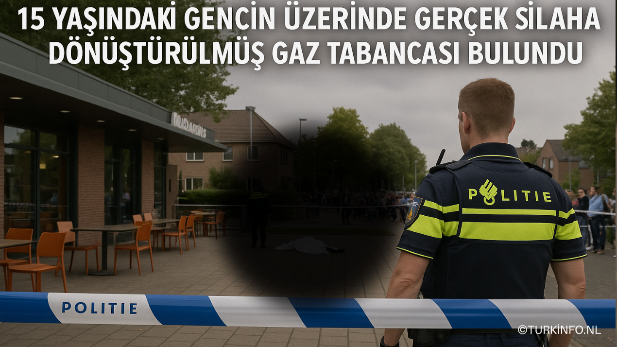 Rotterdam'da Vurulan 15 Yaşındaki Şüphelinin Üzerinde Dönüştürülmüş Gaz Tabancası Bulundu