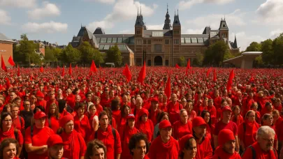 Amsterdam’da Gazze İçin Kırmızı Çizgi: 5 Ekim’de Büyük Dayanışma Buluşması