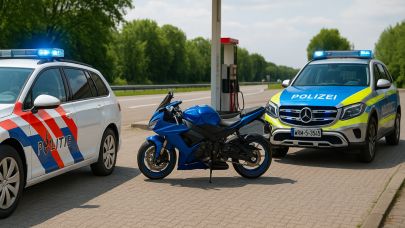 Rotterdam'da Deneme Sürüşüyle Çalınan Motosiklet Almanya'da Bulundu