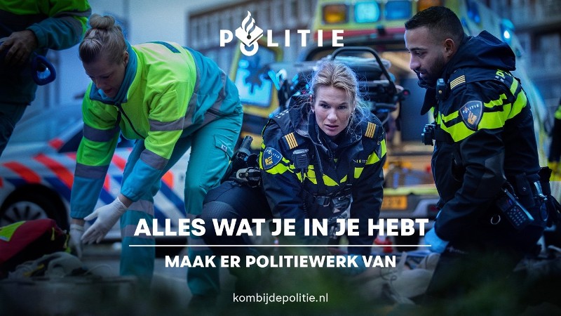 Alles wat je in je hebt. Maak er politiewerk van