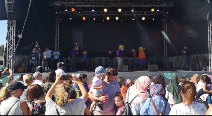 Avrupa Spor ve Kültür Festivali coşkuyla başladı