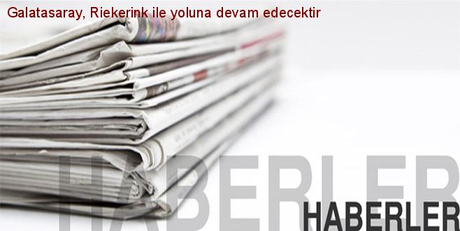 Galatasaray verder met Riekerink
