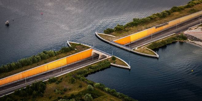 Hollanda'da fizik yasalarını alt üst eden yol