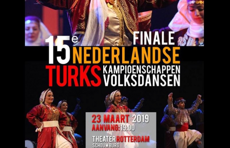 Hollanda Türk Halk Oyunları Yarışması 23 Mart'ta 15. Kez Sahne Alıyor