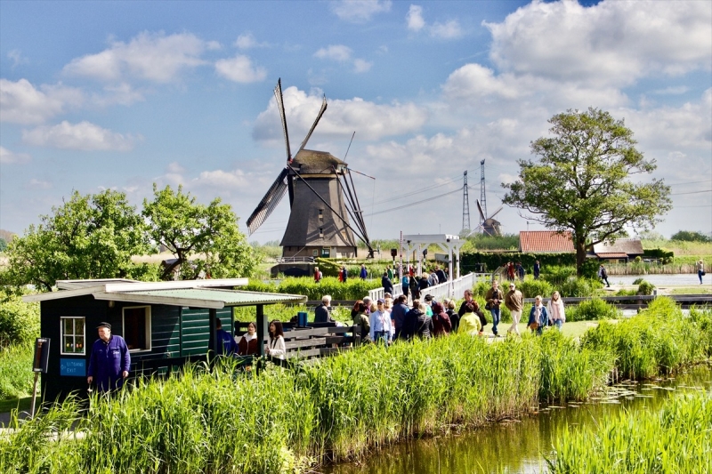 Hollanda'da 47. Ulusal Değirmen Günü - Kinderdijk