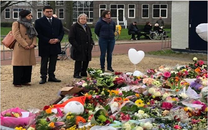 Hollanda'da Utrecht saldırısı kurbanları anıldı