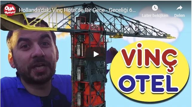Hollanda'daki Vinç Hotel'de Bir Gece - Geceliği 6000 Tl