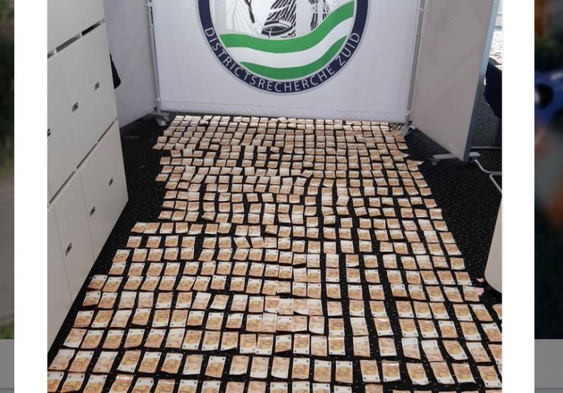 Polisten kaçmak için cebindeki 68 bin avro ile suya atladı