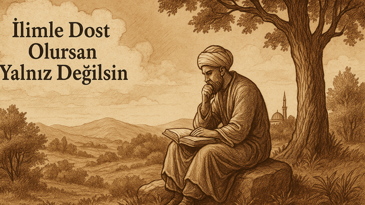 İlimle Dost Olursan Yalnız Değilsin