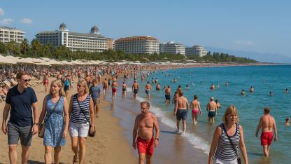 Almanya ve Hollanda’dan Antalya’ya turist akını: 9 ayda 3 milyonun üzerinde ziyaretçi