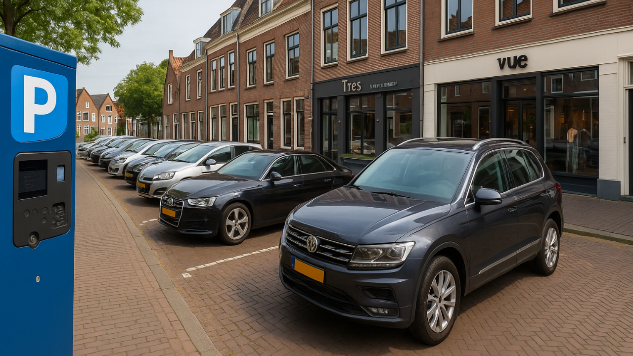 Amersfoort’ta Şehir Merkezinde Park Etmek Artık Lüks: Günlük Ücret 60 Euro!