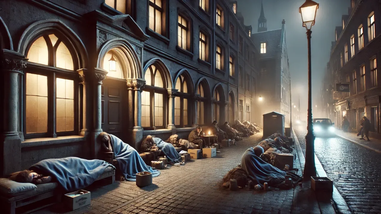 Avrupa’da Her Gece 1,27 Milyondan Fazla Kişi Sokakta Uyuyor