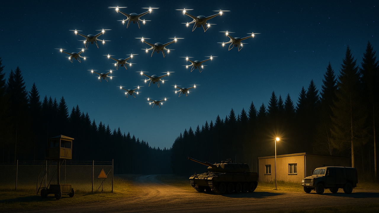 Danimarka&#039;dan Sonra Şimdi de Belçika Alarmda: Askeri Üs Üzerinde Tanımlanamayan Dronlar!