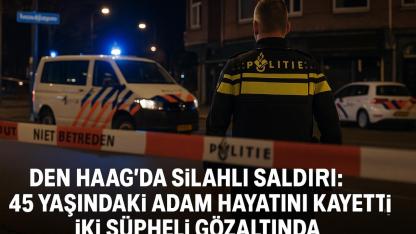 Den Haag’da Silahlı Saldırı: 45 Yaşındaki Adam Hayatını Kaybetti, İki Şüpheli Gözaltında