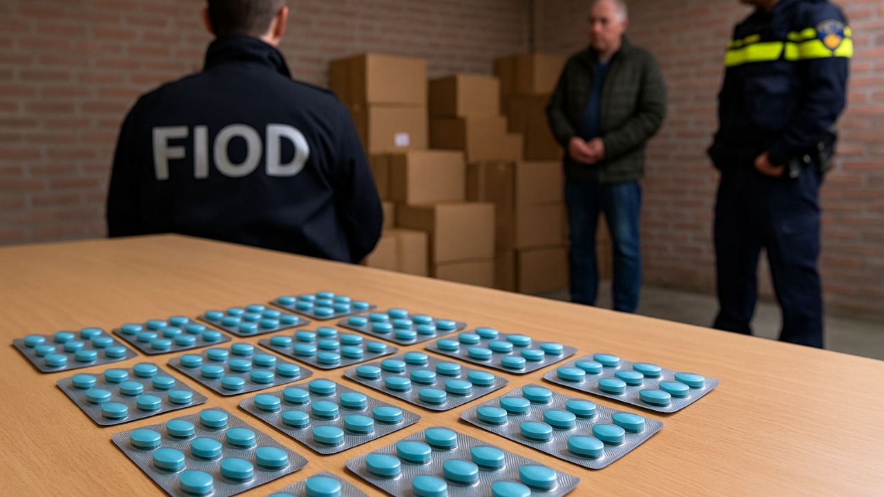 Drenthe’de 21.000 Adet Ereksiyon Hapıyla Yakalanan Adama Para Cezası ve Şartlı Hapis