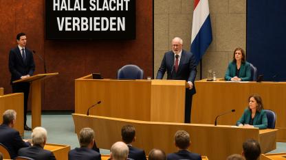 Hollanda Parlamentosu’nda Helal Kesim Tartışması Yeniden Alevlendi