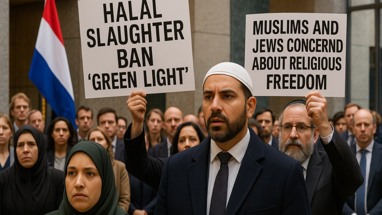 Hollanda’dan Helal Kesim Yasağına Yeşil Işık