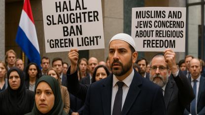 Hollanda’dan Helal Kesim Yasağına Yeşil Işık