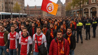 Ajax - Galatasaray Maçı Nedeniyle Amsterdam'da Güvenlik Alarmı: Şehir Merkezi Risk Bölgesi İlan Edildi