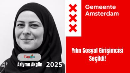 Aziyme Akgün, 2025 Yılının Amsterdam Sosyal Girişimcisi Seçildi!