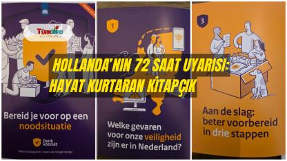 Hollanda Hükümeti 8,5 Milyon Haneye Acil Durum Kitapçığı Gönderiyor: İlk 72 Saat Planı Açıklandı