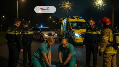 Hollanda’da Havai Fişek Faciası: 25 Yaşındaki Genç Hayatını Kaybetti