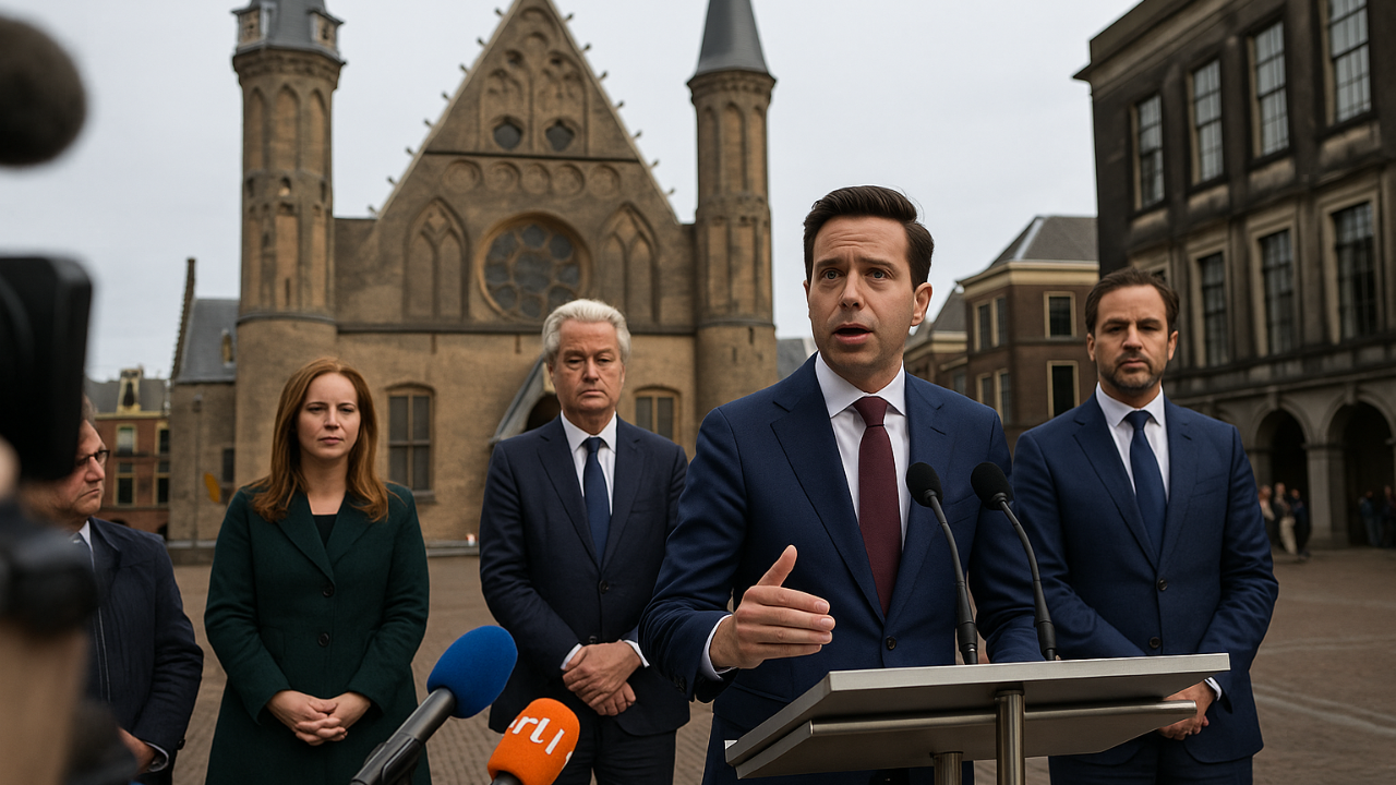 Hollanda&#039;da Koalisyon Pazarlıkları Başladı: Rob Jetten Başbakanlığa Doğru İlerliyor