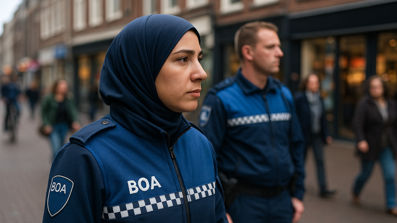 Hollanda’da Zabıtalara BOA Başörtüsü Yasağı Ertelendi: Yeni Yasa Hazırlanıyor