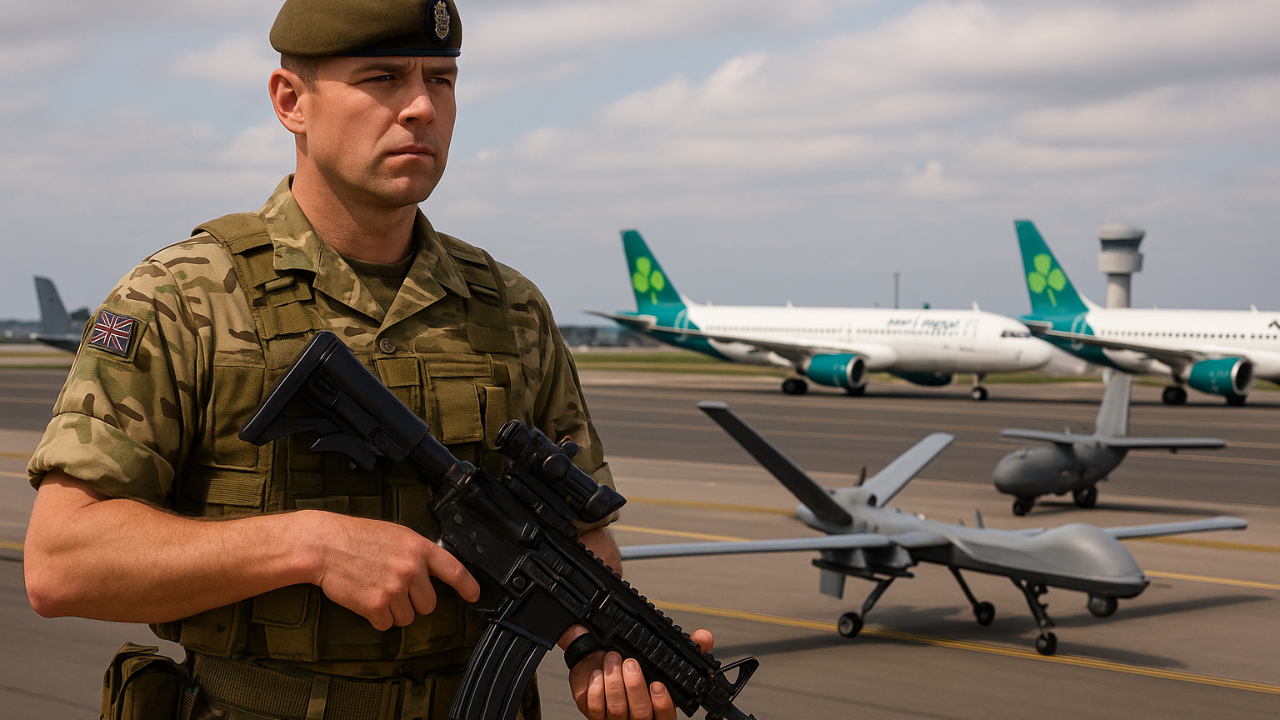 İngiliz Ordusu, Belçika Hava Sahasını Korumak İçin Harekete Geçti