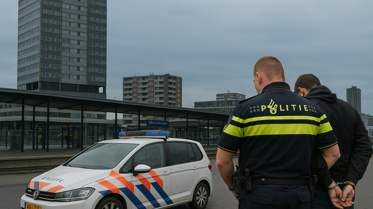 Rotterdam&#039;da Metro Durağında Şok Operasyon: Üzerinde 3 Kilo Eroin ve 91.000 Euro ile Yakalandı