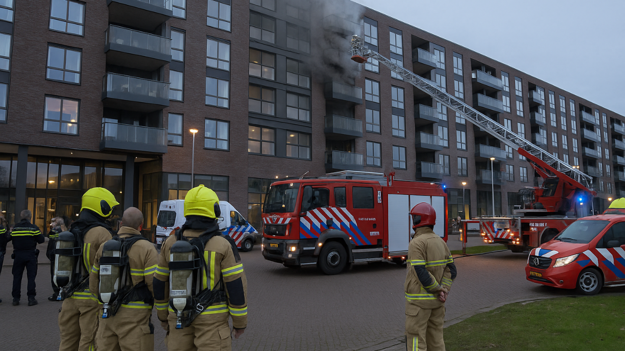 Tilburg&#039;daki Bakım Merkezinde Yangın: Üç Ağır Yaralı, 200 Kişi Tahliye Edildi