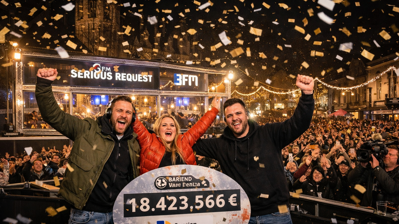 3FM Serious Request’te Tarihi Rekor: 18,4 Milyon Euro Bağış