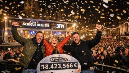 3FM Serious Request’te Tarihi Rekor: 18,4 Milyon Euro Bağış