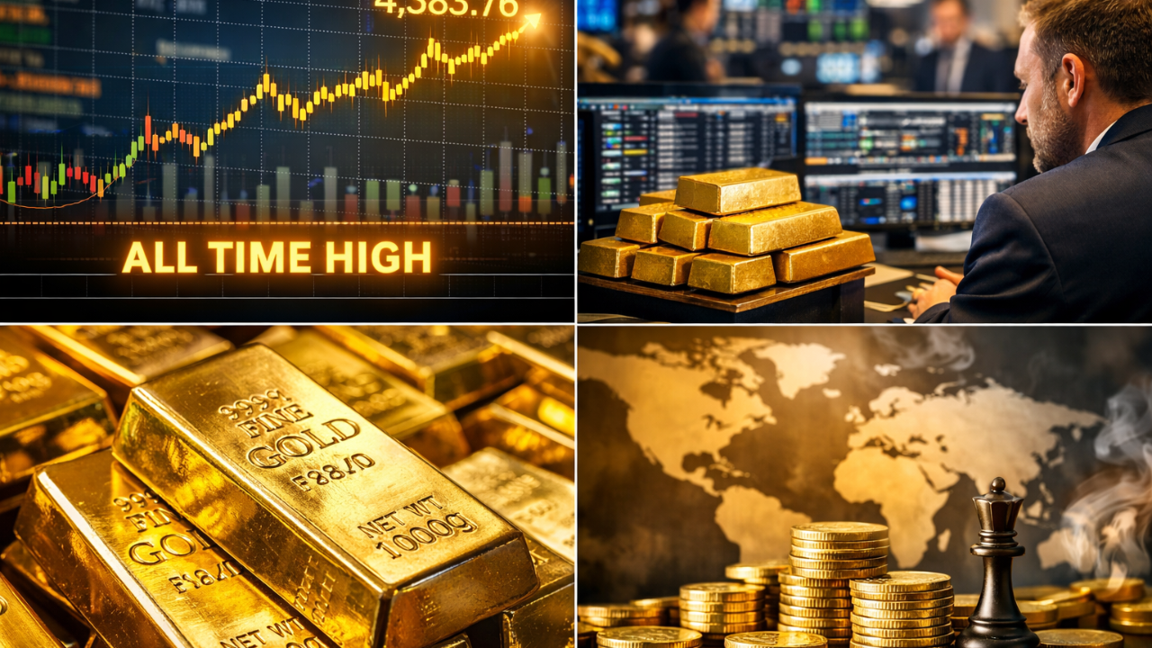 Altın Fiyatı İki Ay Sonra Tarihi Rekor Kırdı