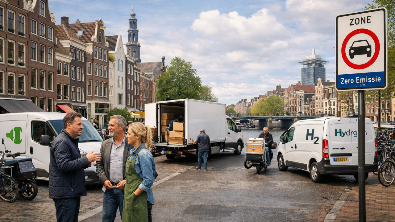Amsterdam’da Emisyonsuz Ulaşım Dönemi Hız Kazanıyor