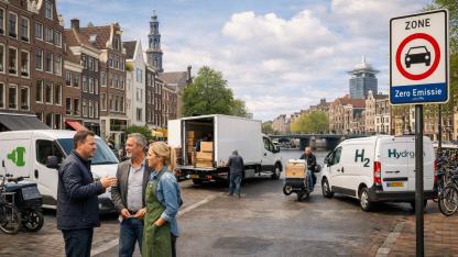 Amsterdam’da Emisyonsuz Ulaşım Dönemi Hız Kazanıyor