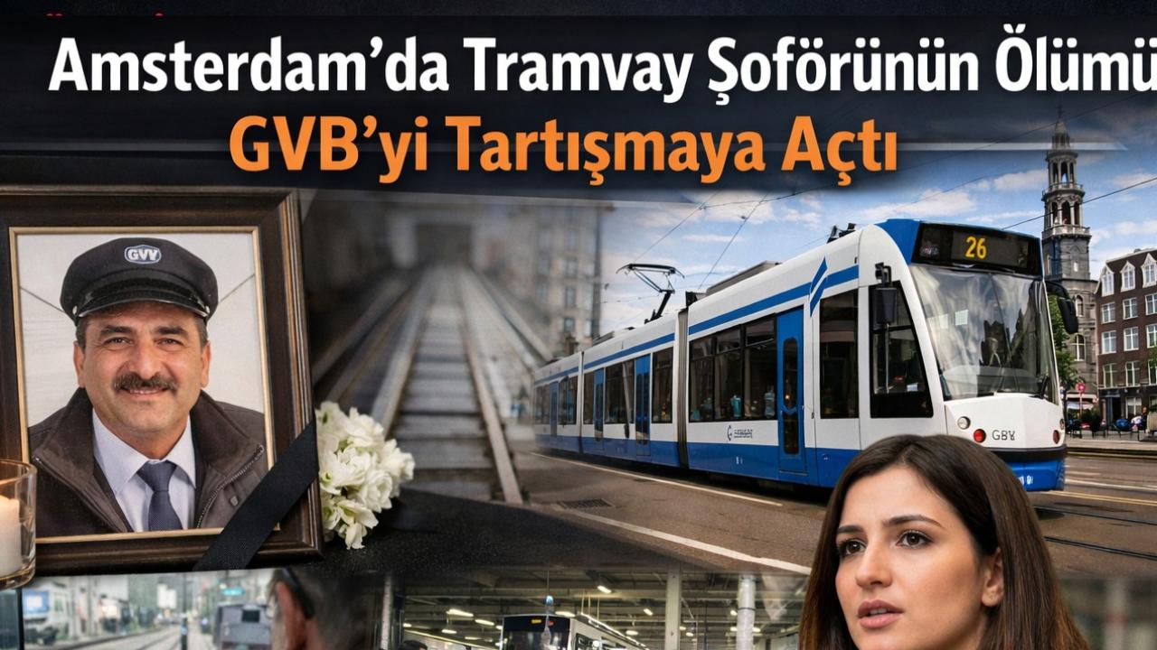 Amsterdam’da Tramvay Şoförünün Ölümü GVB’yi Tartışmaya Açtı