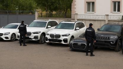 Avrupa’da Çalınan Lüks Araçlar Tunceli’de Ele Geçirildi