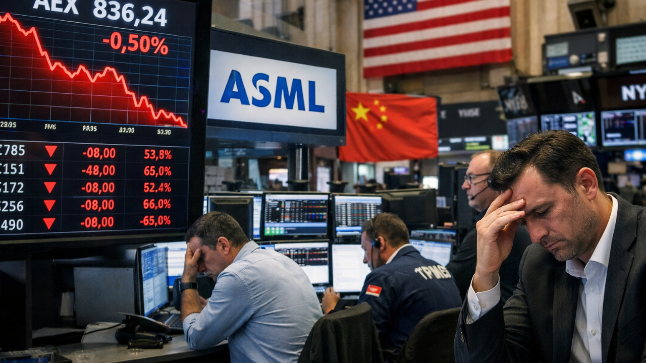 Çin’den Gelen Haber ASML’yi Vurdu, AEX Yüzde 0,5 Geriledi