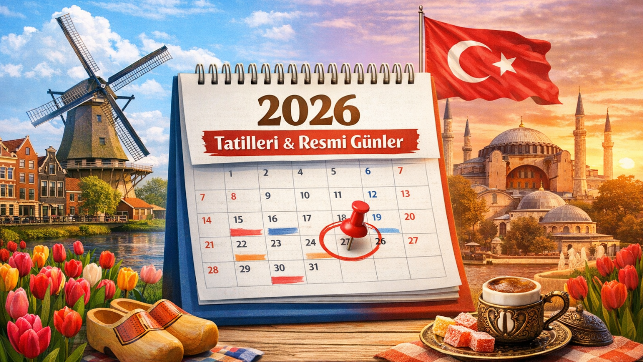 Hollanda 2026 Tatilleri ve Resmi Günler Rehberi