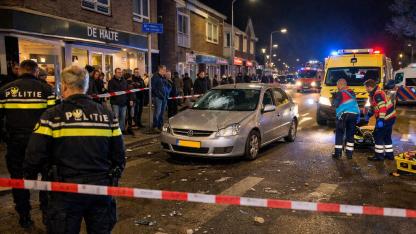 Hollanda Ede’de Sokak Kavgasında Araçla Saldırı: 4 Yaralı