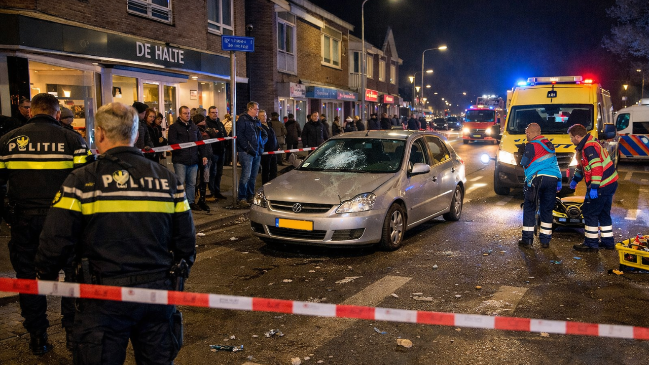 Hollanda Ede’de Sokak Kavgasında Araçla Saldırı: 4 Yaralı