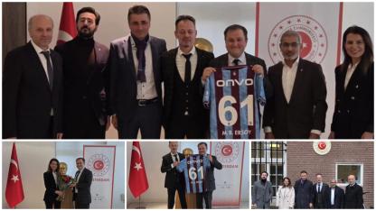 Hollanda Trabzonspor Federasyonu’ndan Başkonsolos Ersoy’a Anlamlı Ziyaret