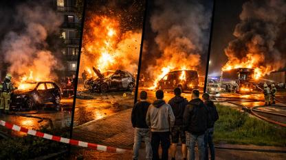 Hollanda’da Araç Yangınları: Rotterdam’da Patlama Yaşandı