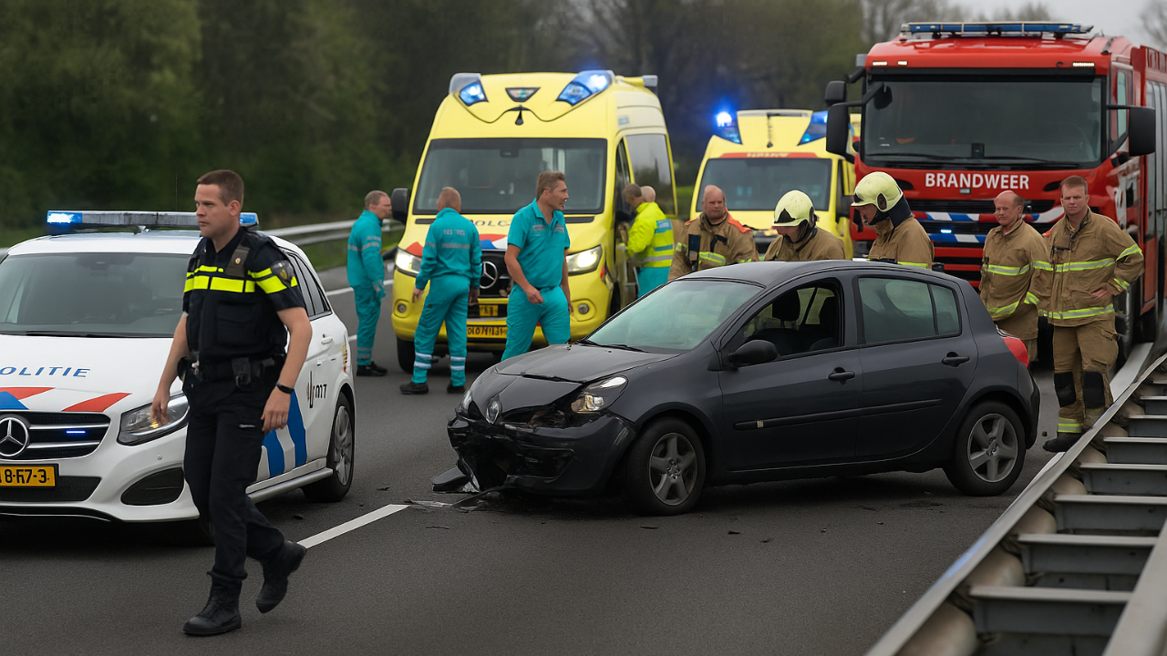 Hollanda’da Dehşet: İki Küçük Çocuğunu Bıçaklayan Baba Ters Yönde Kazaya Neden Oldu