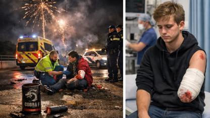 Hollanda’da Havai fişekler nedeniyle gençlerde parmak, el, kol ve bacak kayıpları İki Kat Arttı