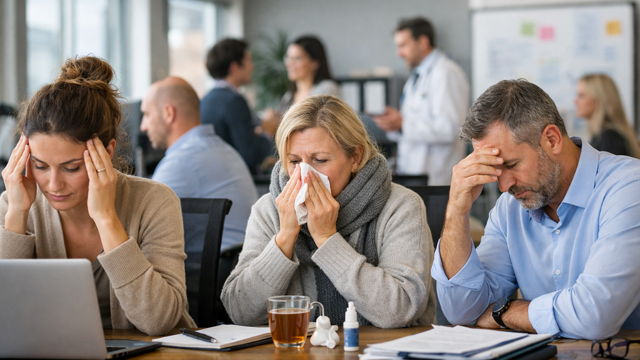 Hollanda’da Stres ve Grip Nedeniyle İşe Devamsızlık Yüksek Seyrediyor