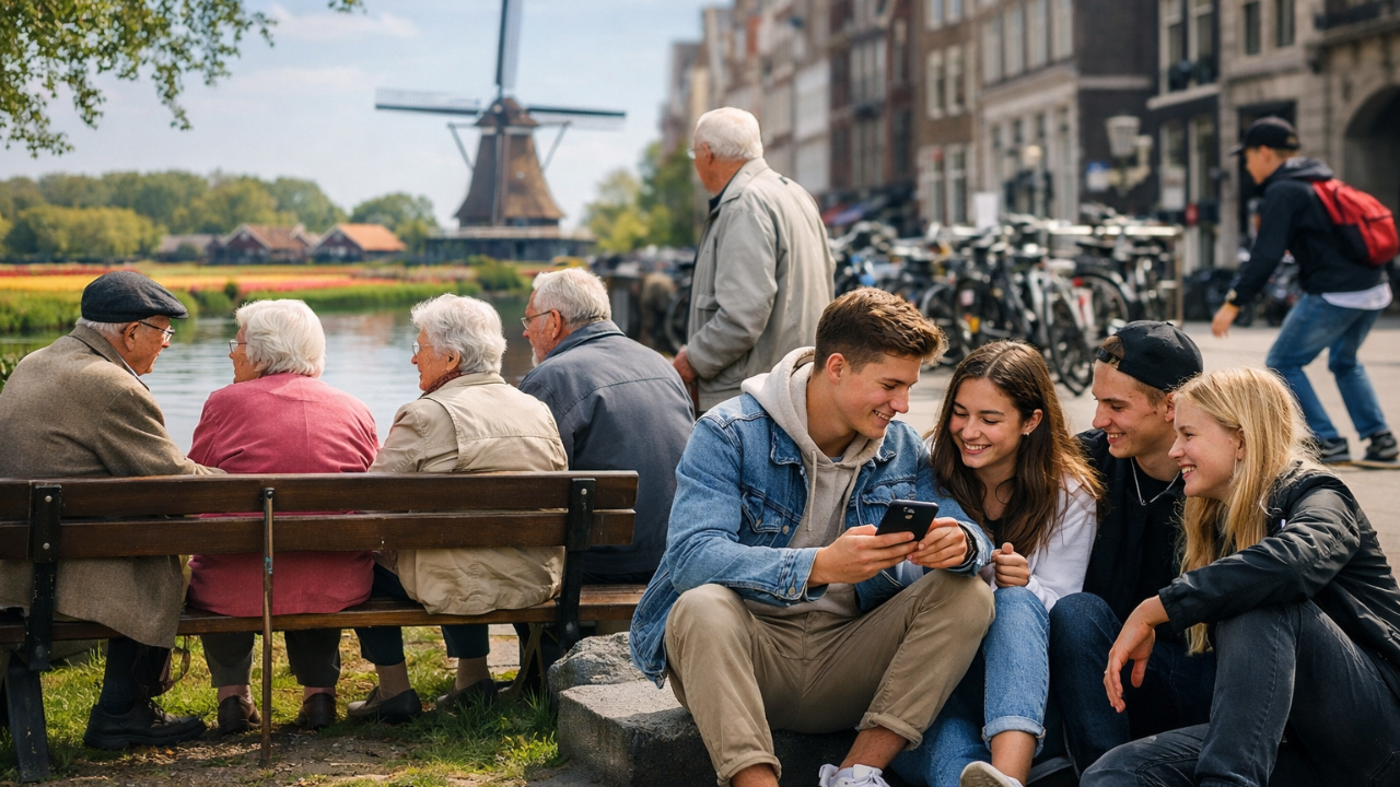 Hollanda’da Tarihi Demografik Dönüm Noktası: Yaşlı Nüfus Gençleri Geçti