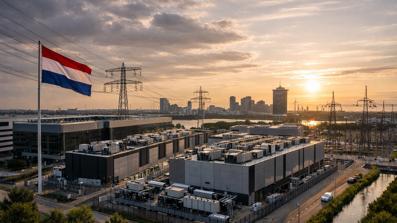 Hollanda’da Veri Merkezlerinin Elektrik Tüketimi Yükselişini Sürdürüyor